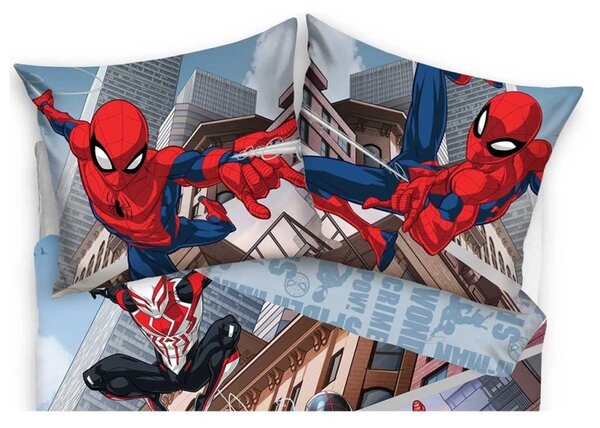 Carbotex povlečení bavlna Spider-Man Pavoučí Síla 140x200, 70x90 cm