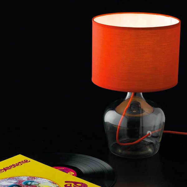 Faneurope Hendrix E27 stolní svítidlo lampa Červená