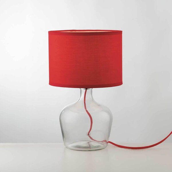 Faneurope Hendrix E27 stolní svítidlo lampa Červená