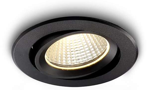 Tony LED zápustné venkovní svítidlo IP65 Ra>90 náklopné ⌀120mm - 9W - 3000K
