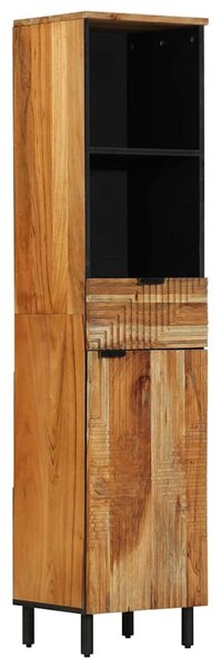 Sada koupelnových skříněk 5 ks Přírodní 38 x 33 x 160 cm 3310015