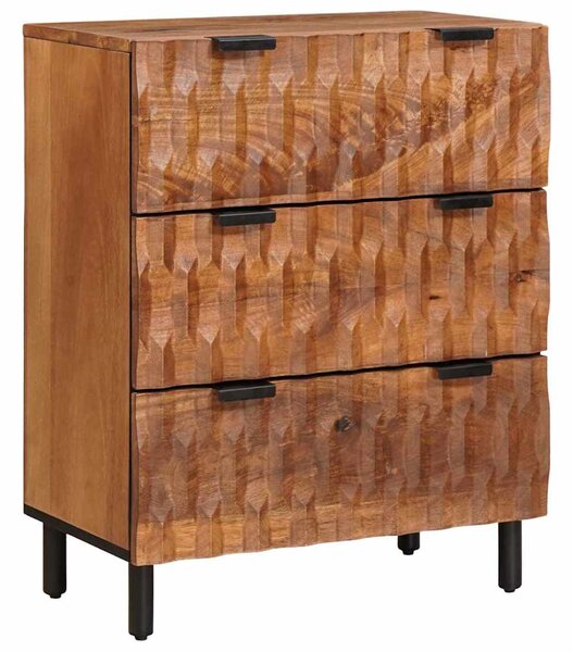 Servírovací skříň 2 ks 60 x 33 x 75 cm Masivní mangové dřevo 3310034