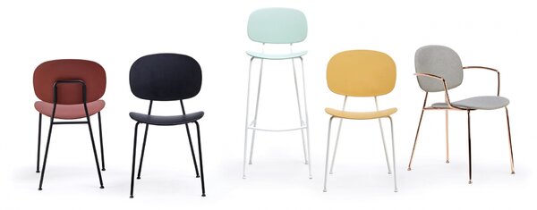 Infiniti designové barové židle Tondina Pop 67cm
