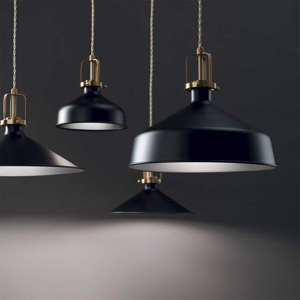 Ideal lux Eris E27 závěsné svítidlo ⌀360mmBílá