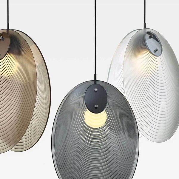 Bomma Ama LED skleněné závěsné svítidlo OtevřenáČirá