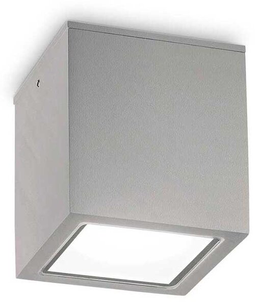 Ideal lux Techo GU10 přisazené svítidlo IP54 Šedá90mm