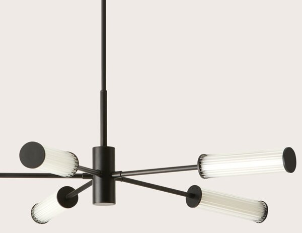 Aromas Ison LED závěsné svítidlo stmívatelné Černá