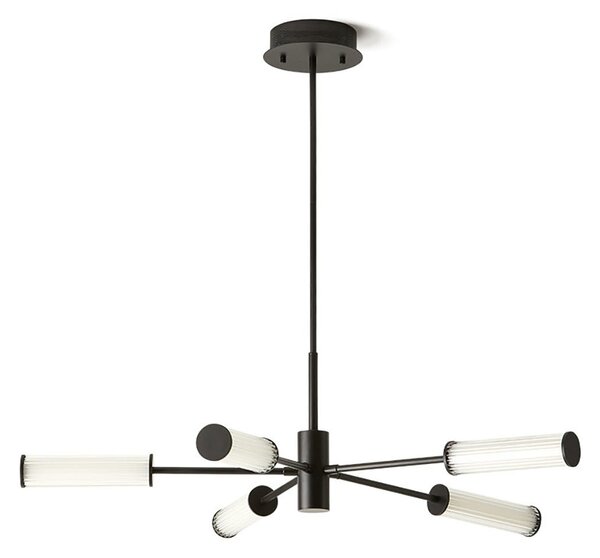 Aromas Ison LED závěsné svítidlo stmívatelné Černá