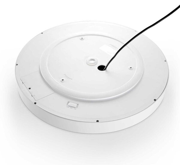 Ideal lux Ray LED přisazené kruhové svítidlo IP44 Ø 300mmČerná