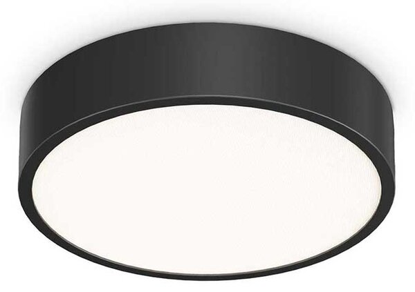 Ideal lux Ray LED přisazené kruhové svítidlo IP44 Ø 300mmČerná