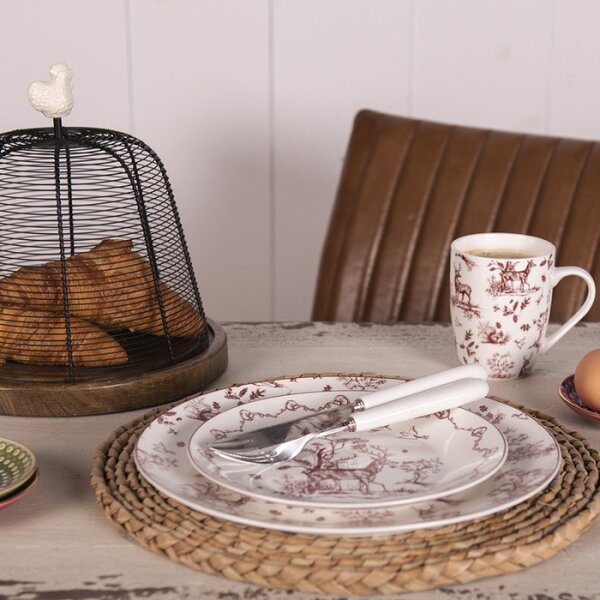 Porcelánová miska na polévku Pretty Forest – 500 ml