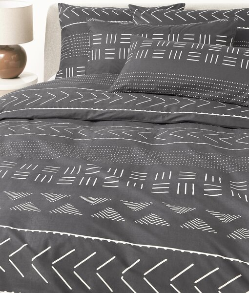 Povlak na přikrývku z bavlněného perkálu se vzorem v boho stylu Kohana