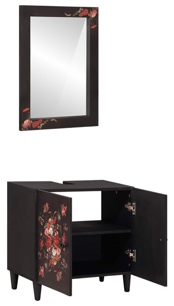 Sada koupelnových skříněk 2 ks 62 x 33 x 58 cm 3310141