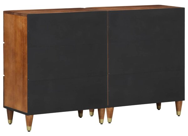 Servírovací skříň 2 ks 60 x 33 x 75 cm Masivní mangové dřevo 3310145