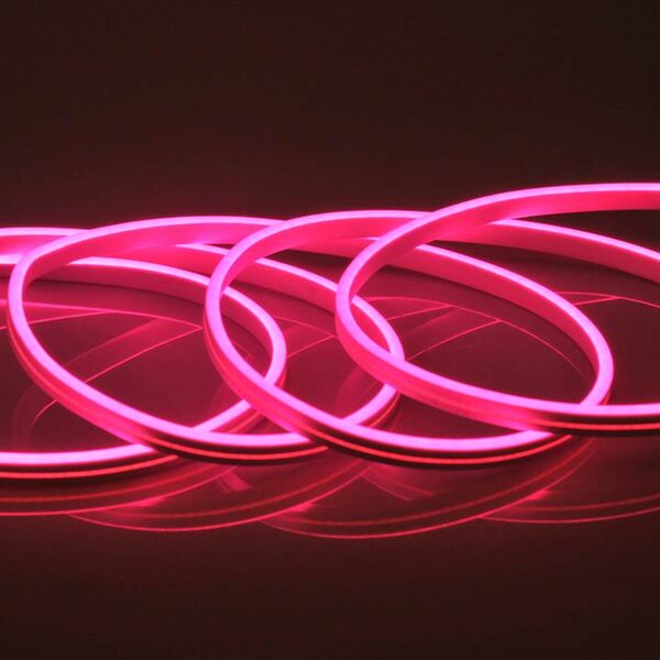 Venkovní LED pásek MODESTO, 17W, růžová teplota barvy, 2m, bez trafa, IP65