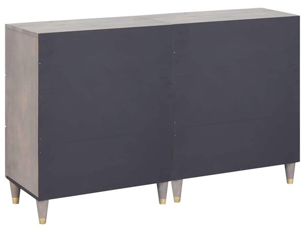 Servírovací skříň 2 ks 60 x 33 x 75 cm Masivní mangové dřevo 3310151
