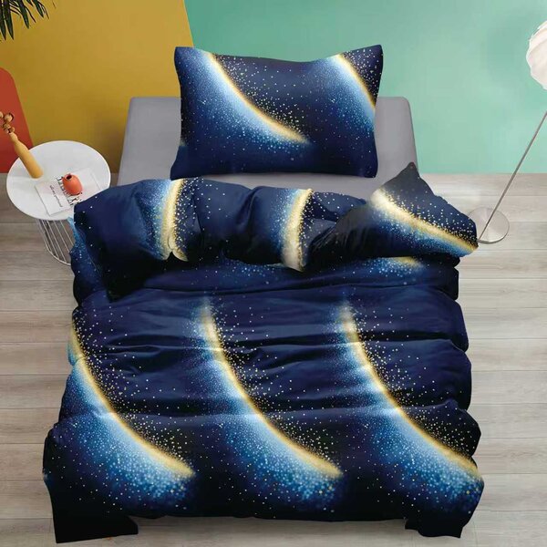 TOTÁLNÍ AKCE! Bavlněné povlečení 2 díly – Galaxie snů 140×200 / 70×90