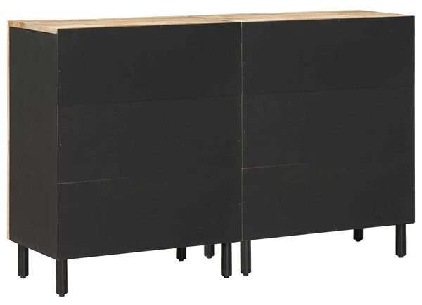 Úložné skříně 2 ks 120 x 33 x 75 cm Masivní mangové dřevo 3310163
