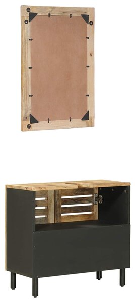 Sada koupelnových skříněk 2 ks Přírodní 62 x 33 x 58 cm 3310165