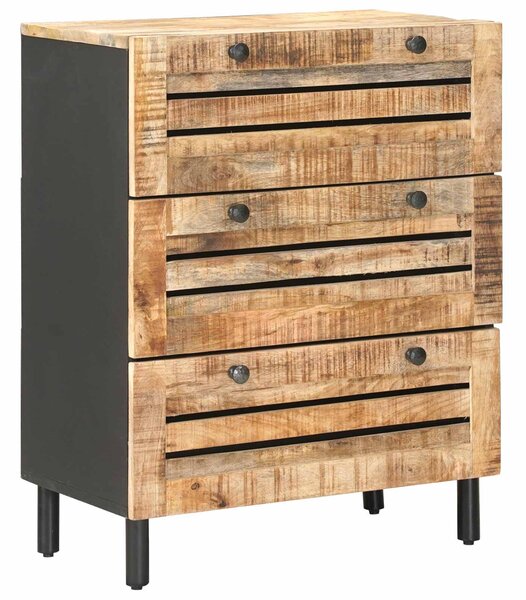 Úložné skříně 3 ks 180 x 33 x 75 cm Masivní mangové dřevo 3310164