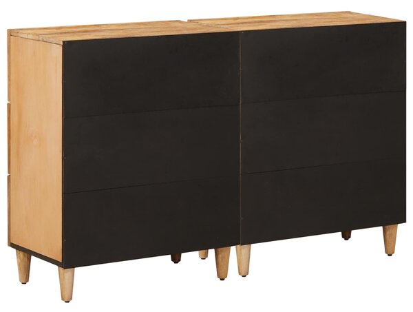 Úložné skříně 2 ks 60 x 33,5 x 75 cm Masivní mangové dřevo 3310175