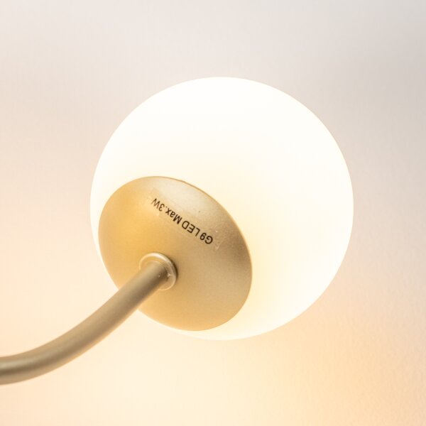 Brilagi - LED Nástěnné svítidlo MISTEL 3xG9/3W/230V zlatá/bílá