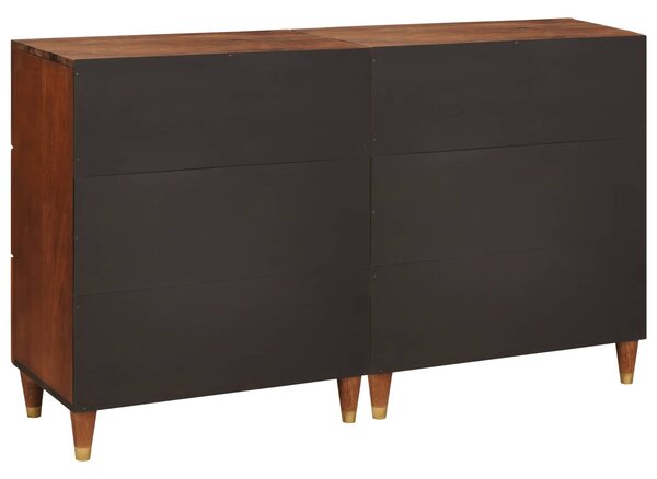 Sestava komody 2 ks 60 x 33,5 x 75 cm Masivní mangové dřevo 3310169