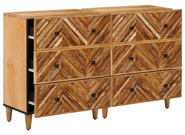 Úložné skříně 2 ks 60 x 33,5 x 75 cm Masivní mangové dřevo 3310175
