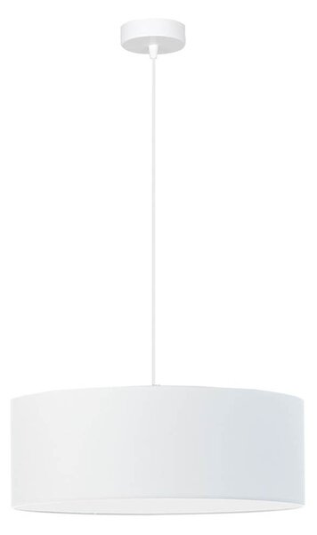 Moderní závěsné svítidlo TRECK, 1xE27, 60W, bílé, průměr 50 cm
