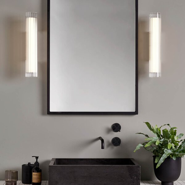 Astro Io LED přisazené svítidlo IP44 Černá420mm