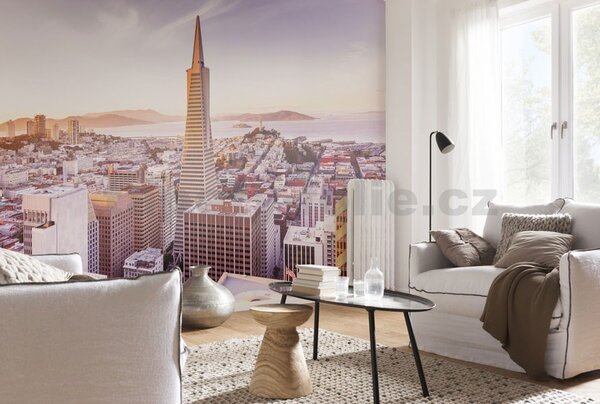 Fototapety San Francisco Morning, rozměr 368 cm x 254 cm, fototapety KOMAR 8-535