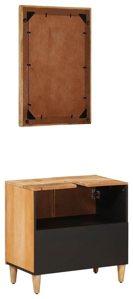 Sada koupelnových skříněk 2 ks 62 x 33 x 58 cm 3310177