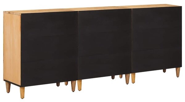Úložné skříně 3 ks 60 x 33,5 x 75 cm Masivní mangové dřevo 3310176