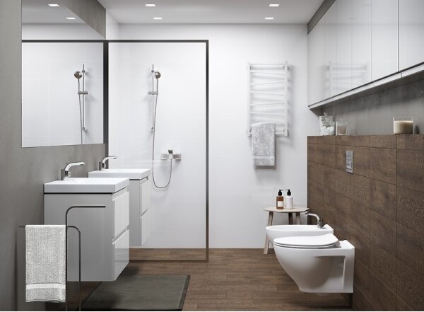 Cersanit K701-147 - Závěsné WC s prkénkem SAVIO keramika/bílá