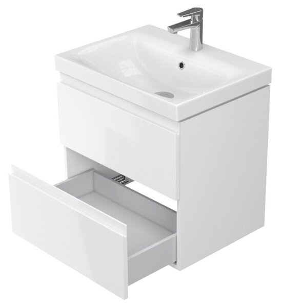 Cersanit S929-010 - Koupelnová skříňka pod umyvadlo MODUO 59,5x44,7 cm bílá