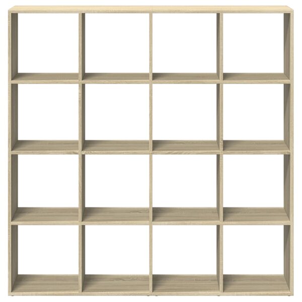 Knihovna dub sonoma 137,5 x 29 x 137,5 cm kompozitní dřevo 3310291