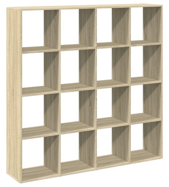 Knihovna dub sonoma 137,5 x 29 x 137,5 cm kompozitní dřevo 3310291