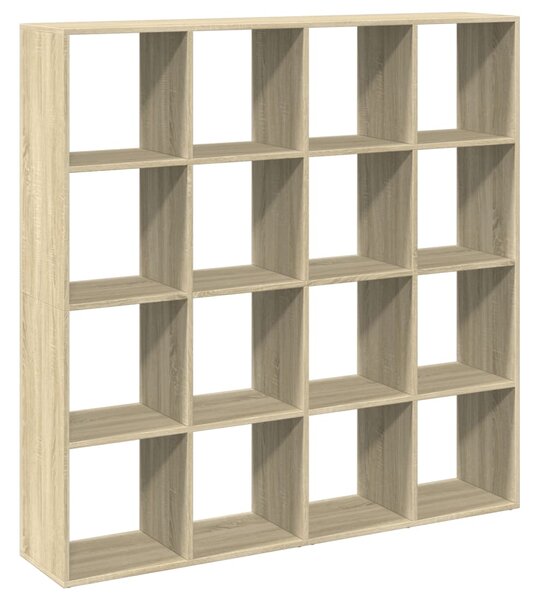 Knihovna dub sonoma 137,5 x 29 x 137,5 cm kompozitní dřevo 3310291