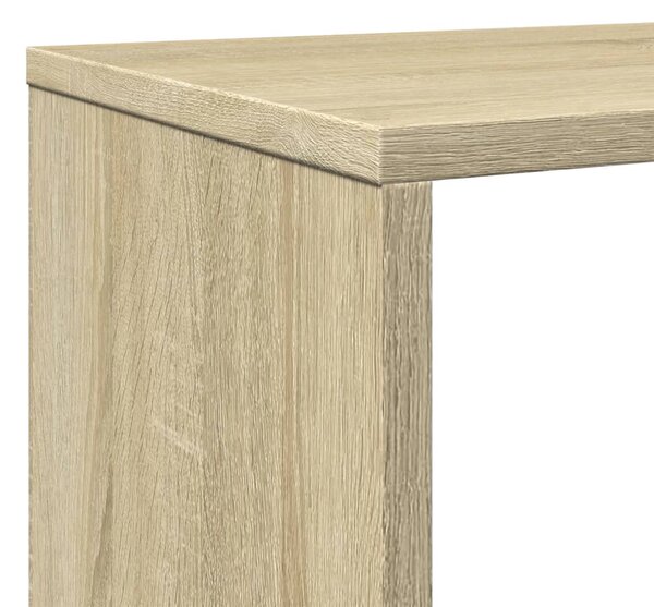 Knihovna dub sonoma 102 x 29 x 143 cm kompozitní dřevo 3310300