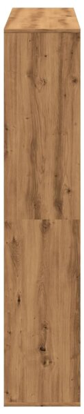 Knihovna dub artisan 132 x 29 x 141,5 cm kompozitní dřevo 3310315