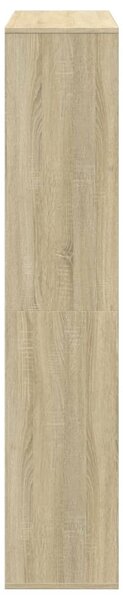 Knihovna dub sonoma 102 x 29 x 143 cm kompozitní dřevo 3310300