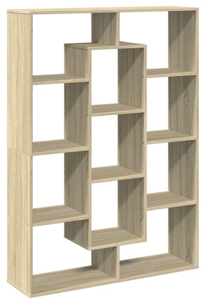 Knihovna dub sonoma 102 x 29 x 143 cm kompozitní dřevo 3310300