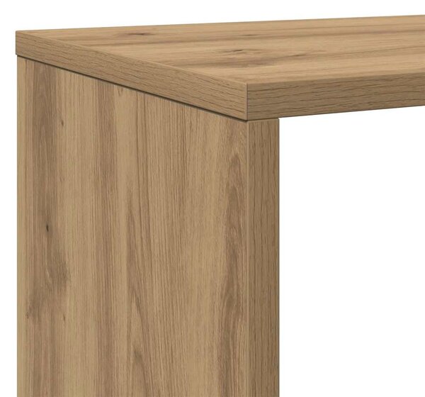 Knihovna dub artisan 102 x 29 x 143 cm kompozitní dřevo 3310306