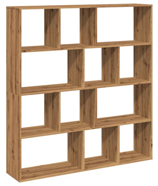 Knihovna dub artisan 132 x 29 x 141,5 cm kompozitní dřevo 3310315