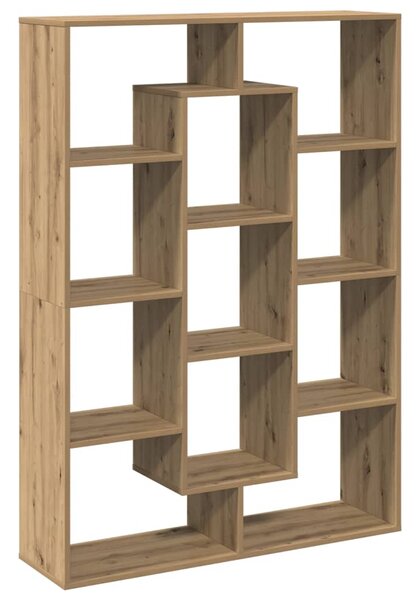 Knihovna dub artisan 102 x 29 x 143 cm kompozitní dřevo 3310306