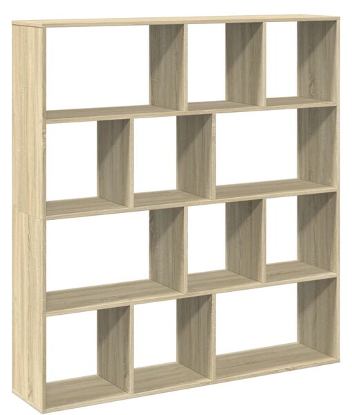 Knihovna dub sonoma 132 x 29 x 141,5 cm kompozitní dřevo 3310309