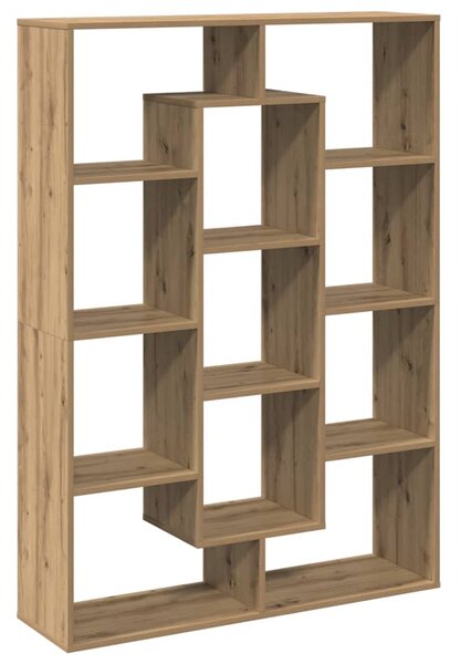 Knihovna dub artisan 102 x 29 x 143 cm kompozitní dřevo 3310306