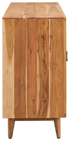 ŠIROKÁ KOMODA, akácie, mangové dřevo, přírodní barvy, 130/82/42 cm Livetastic - Online Only komody, Online Only