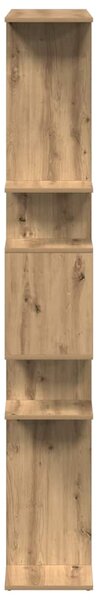 Knihovna dub artisan 92 x 29 x 188 cm kompozitní dřevo 3310324