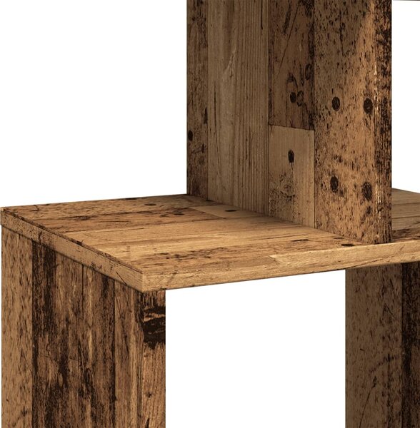 Knihovna old wood 92 x 29 x 188 cm kompozitní dřevo 3310323